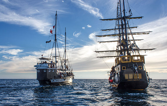 Cabo Legend and Buccaneer Queen the only Pirate Ships in Cabo